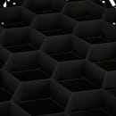 Vollrath TR12HHH Rack Max Glass Rack w/ (30) Compartments - (3) Extenders, Black thumbnail 4