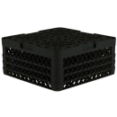 Vollrath TR12HHH Rack Max Glass Rack w/ (30) Compartments - (3) Extenders, Black thumbnail 5