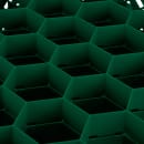Vollrath TR12HHH Rack Max Glass Rack w/ (30) Compartments - (3) Extenders, Green thumbnail 4