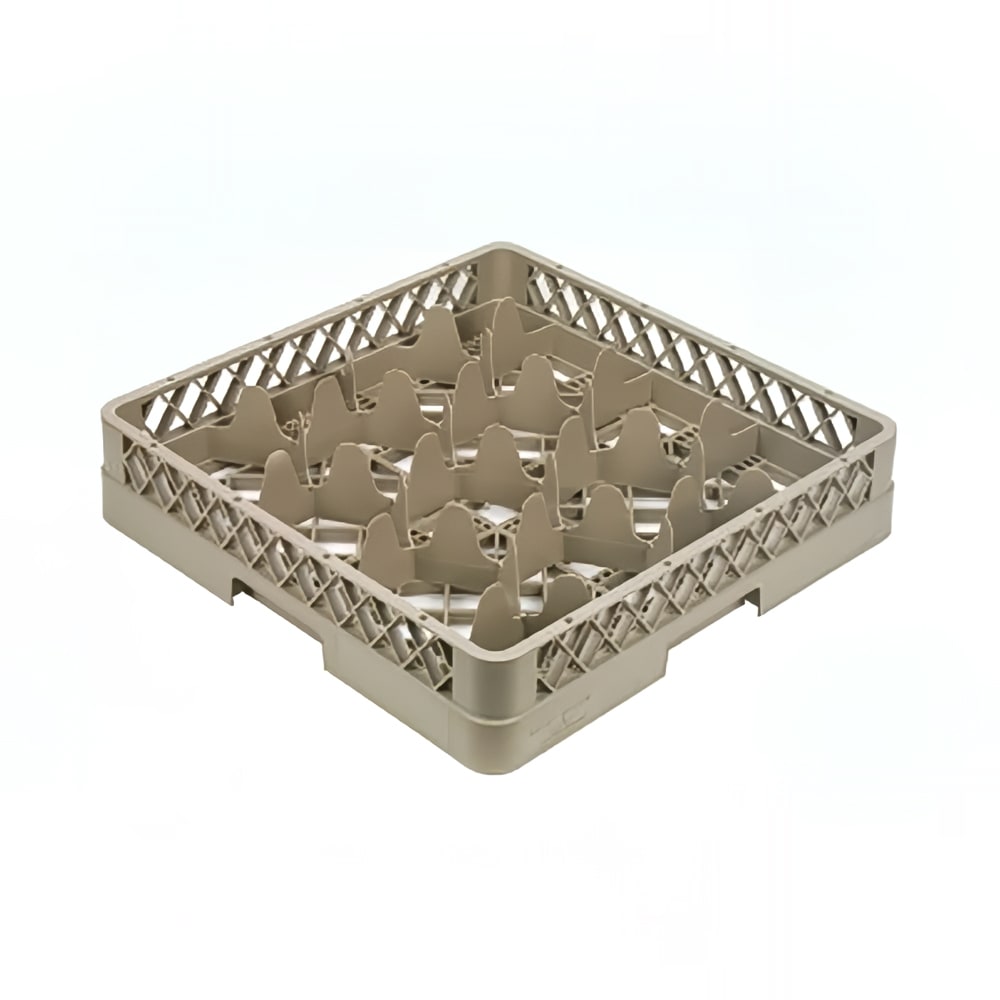 Vollrath TR18 Traex® Full Size Rack Max® Glass Rack w/ (12) Compartments - Beige