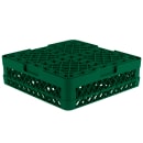 Vollrath TR18J Rack Max Glass Rack w/ (12) Compartments - (1) Extenders, Green thumbnail 5