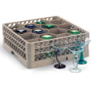 Vollrath TR18JJ Traex® Full Size Rack Max® Glass Rack w/ (12) Compartments - (2) Extenders, Beige thumbnail 4