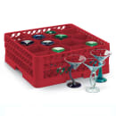 Vollrath TR18JJ Rack Max Glass Rack w/ (12) Compartments - (2) Extenders, Red thumbnail 5