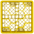 Vollrath TR18JJ Rack Max Glass Rack w/ (12) Compartments - (2) Extenders, Yellow thumbnail 2