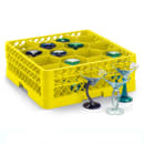 Vollrath TR18JJ Rack Max Glass Rack w/ (12) Compartments - (2) Extenders, Yellow thumbnail 5