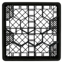 Vollrath TR18JJJ Rack Max Glass Rack w/ (12) Compartments - (3) Extenders, Black thumbnail 2