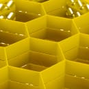 Vollrath TR18JJJ Rack Max Glass Rack w/ (12) Compartments - (3) Extenders, Yellow thumbnail 5