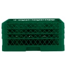 Vollrath TR18JJJ Rack Max Glass Rack w/ (12) Compartments - (3) Extenders, Green thumbnail 3