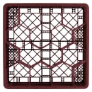 Vollrath TR18JJJ Rack Max Glass Rack w/ (12) Compartments - (3) Extenders, Burgundy thumbnail 2