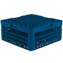 Vollrath TR18JJJ Rack Max Glass Rack w/ (12) Compartments - (3) Extenders, Royal Blue thumbnail 5