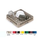 Vollrath TR1AA Full-Size Dishwasher Rack - Open with 2 Extenders, Black thumbnail 3