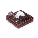 Vollrath TR1AA Full-Size Dishwasher Rack - Open with 2 Extenders, Burgundy thumbnail 3