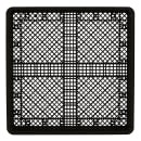 Vollrath TR2 Full-Size Flatware Rack - Black thumbnail 2