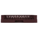 Vollrath TR2 Full-Size Dishwasher Flatware Rack - Open, Burgundy thumbnail 3