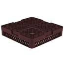 Vollrath TR2 Full-Size Dishwasher Flatware Rack - Open, Burgundy thumbnail 4