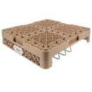 Vollrath TR23 Full-Size Dishwasher Sheet Pan Rack - Holds 3 Pans, Open End, Beige thumbnail 5