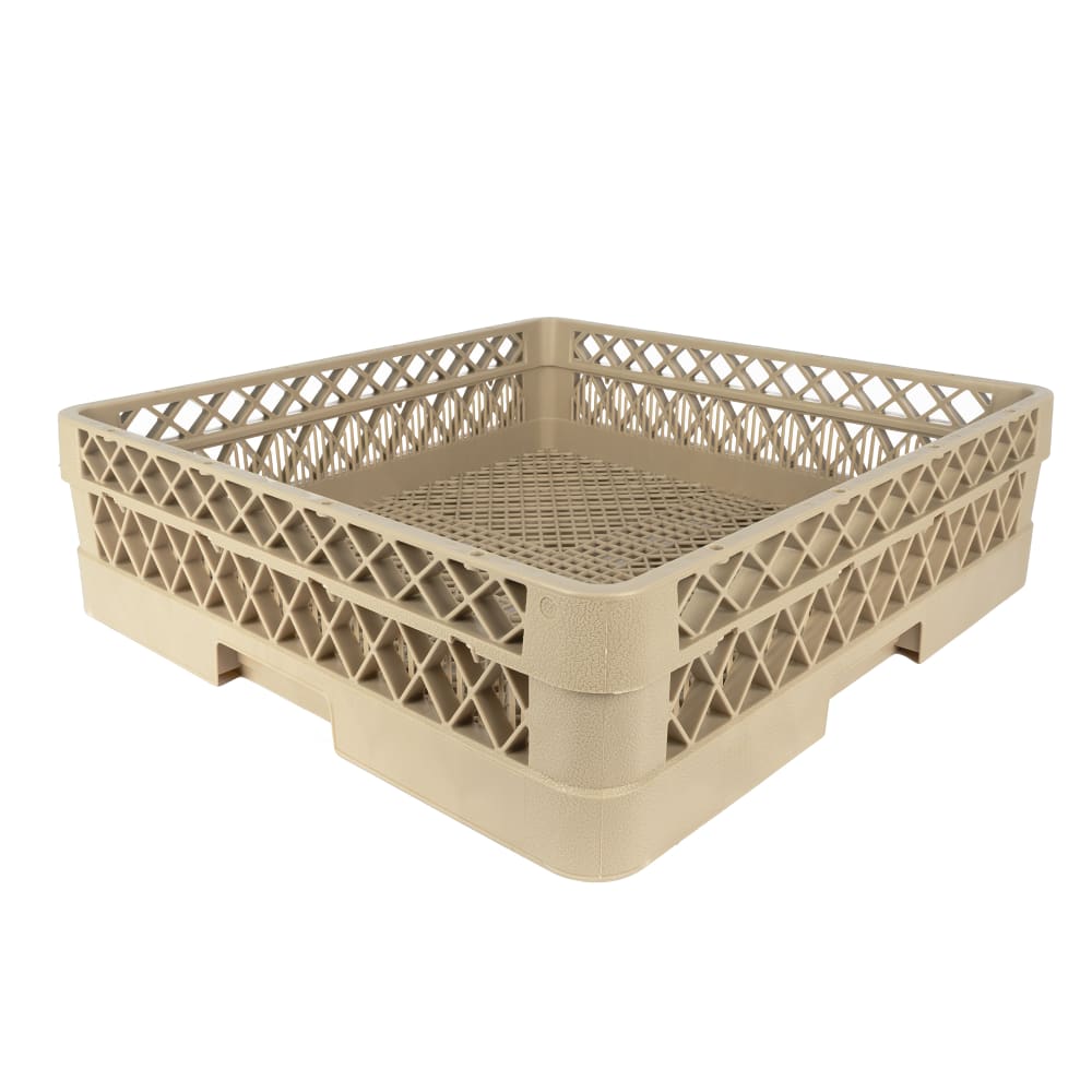 Vollrath TR2A Full Size Dishwasher Flatware Rack - Open, Beige