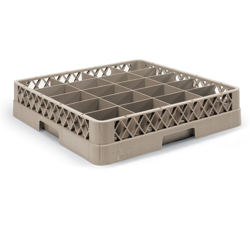 Vollrath TR5AA Traex® Glass Rack w/ (20) Compartments - (2) Extenders, Beige