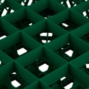 Vollrath TR6B Rack-Master Glass Rack w/ (25) Compartments - (1) Extender, Green thumbnail 4