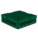 Vollrath TR6B Rack-Master Glass Rack w/ (25) Compartments - (1) Extender, Green thumbnail 5