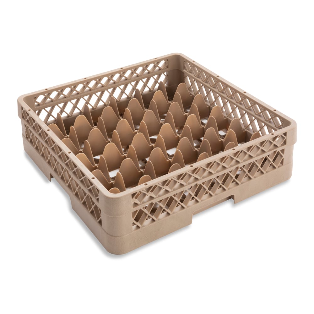 Vollrath TR7A Traex® Glass Rack w/ (36) Compartments - (1) Extender, Beige