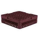 Vollrath TR7C Rack-Master Glass Rack w/ (36) Compartments - (1) Extender, Burgundy thumbnail 5