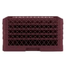 Vollrath TR7CCCC Rack-Master Glass Rack w/ (36) Compartments - (4) Extenders, Burgundy thumbnail 3