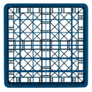 Vollrath TR7CCCC Rack-Master Glass Rack w/ (36) Compartments - (4) Extenders, Royal Blue thumbnail 2