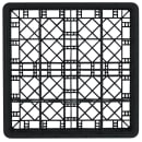 Vollrath TR8DDD Rack-Master Glass Rack w/ (16) Compartments - (3) Extenders, Black thumbnail 2