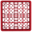 Vollrath TR8DDDD Rack-Master Glass Rack w/ (16) Compartments - (4) Extenders, Red thumbnail 2