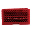Vollrath TR8DDDD Rack-Master Glass Rack w/ (16) Compartments - (4) Extenders, Red thumbnail 3