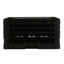 Vollrath TR8DDDD Rack-Master Glass Rack w/ (16) Compartments - (4) Extenders, Black thumbnail 3
