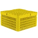 Vollrath TR8DDDD Rack-Master Glass Rack w/ (16) Compartments - (4) Extenders, Yellow thumbnail 5