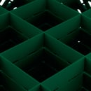 Vollrath TR8DDDD Rack-Master Glass Rack w/ (16) Compartments - (4) Extenders, Green thumbnail 4