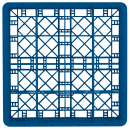 Vollrath TR8DDDD Rack-Master Glass Rack w/ (16) Compartments - (4) Extenders, Royal Blue thumbnail 2