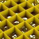 Vollrath TR9E Rack-Master Glass Rack w/ (49) Compartments - (1) Extender, Yellow thumbnail 4