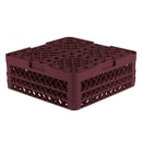 Vollrath TR9EE Rack-Master Glass Rack w/ (49) Compartments - (2) Extenders, Burgundy thumbnail 5