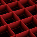 Vollrath TR9EEE Rack-Master Glass Rack w/ (49) Compartments - (3) Extenders, Red thumbnail 4
