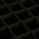 Vollrath TR9EEE Rack-Master Glass Rack w/ (49) Compartments - (3) Extenders, Black thumbnail 4