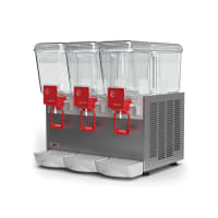 Vollrath VBBD3-37-S Pre Mix Refrigerated Dispenser w/ (3) 3 1/5 gal Bowls - Stirring Paddle Circulation, 115v thumbnail 2