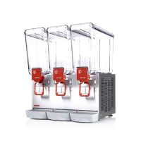 Vollrath VBBE3-37-F Pre Mix Refrigerated Dispenser w/ (3) 5 1/3 gal Bowls - Fountain Spray Circulation, 115v thumbnail 2