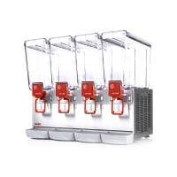 Vollrath VBBE4-37-F Pre Mix Refrigerated Dispenser w/ (4) 5 1/3 gal Bowls - Fountain Spray Circulation, 115v thumbnail 2