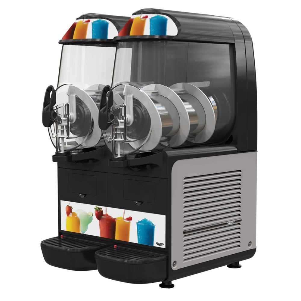 Vollrath VCBF128-37-AF 15 1/2" Frozen Drink Machine w/ (2) 2 16/25 gal Bowls - 120v
