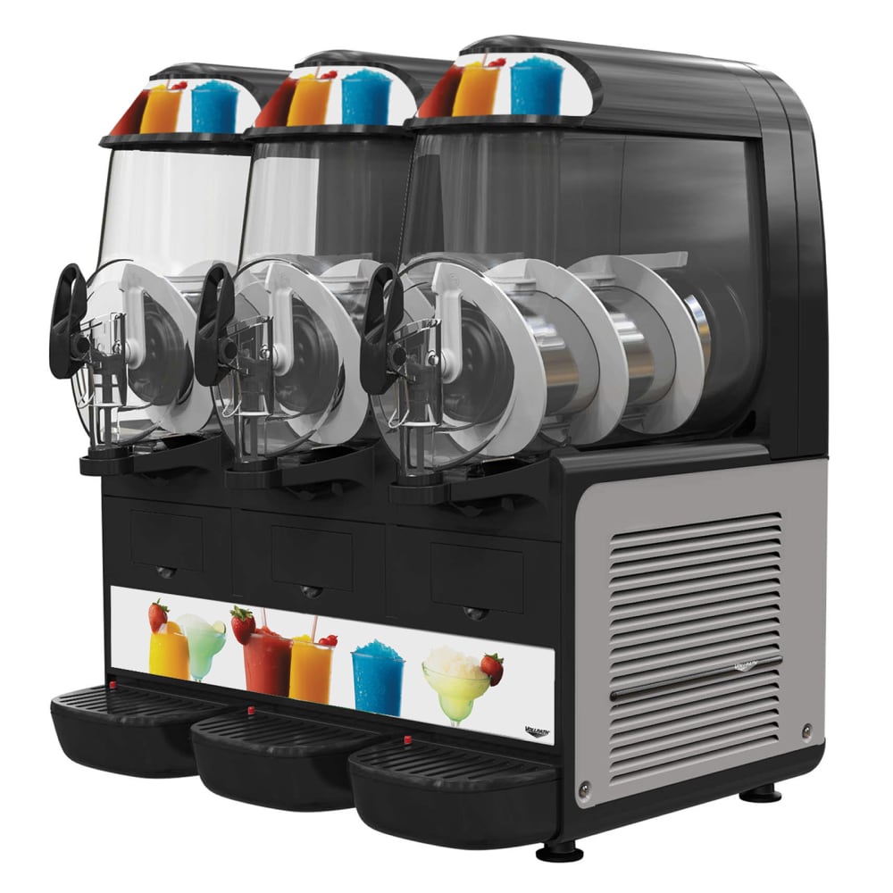 Vollrath VCBF168-37-AF 23 1/2" Frozen Drink Machine w/ (3) 2 16/25 gal Bowls - 120v