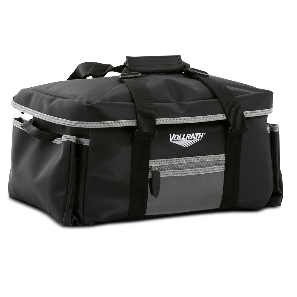 Vollrath VCBL500 Catering Bag w/ Removable Liner - 23" x 15" x 14", Black