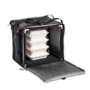 Vollrath VDBBM500 Food Delivery Backpack Bag - 16"W x 13"D x 16"H, Nylon, Black thumbnail 3