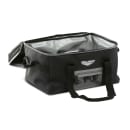 Vollrath VDBM300 Catering Bag w/ Vinyl Liner - 17" x 13" x 9", Black thumbnail 2