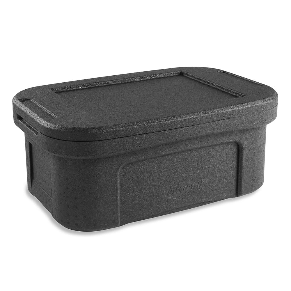 Vollrath VEPPT308 Full Size Insulated Food Carrier - 28 1/4"W x 19 1/4"D x 12"H, Black