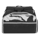 Vollrath VPB116 Pizza Delivery Bag w/ Carrying Straps - 17 1/2"W x 17 1/2"D x 9"H, Black thumbnail 2