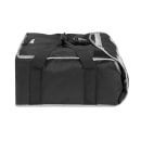 Vollrath VPB116 Pizza Delivery Bag w/ Carrying Straps - 17 1/2"W x 17 1/2"D x 9"H, Black thumbnail 3